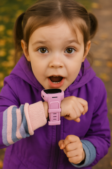 Kind mit Smartwatch KI