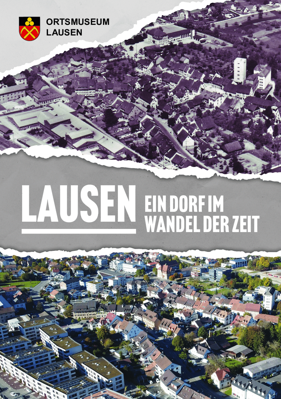 Flyer zur Ausstellung Lausen- ein Dorf im Wandel der Zeit