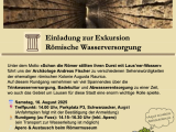 Augusta Raurica und das Wasser aus Lausen