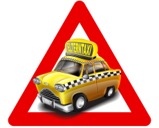 Achtung Elterntaxi